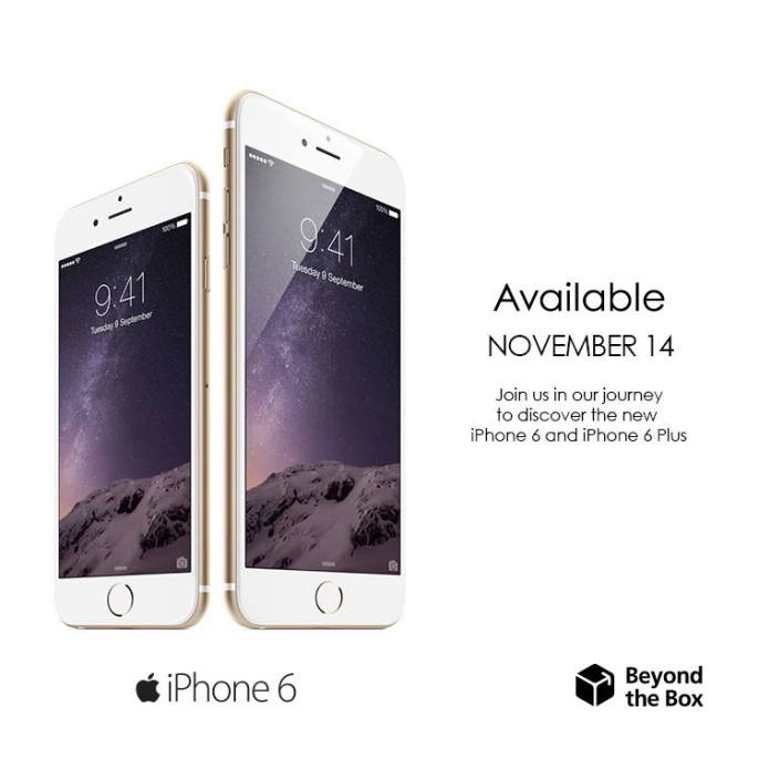 iPhone 6, iPhone 6 Plus out now in the Philippines